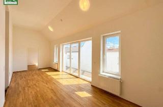 Wohnung kaufen in Senefeldergasse 58, 1100 Wien, DG-Terrassentraum nahe Reumannplatz – ruhig gelegen & bestens angebunden
