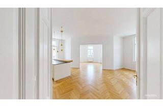 Wohnung mieten in Rosenbursenstraße, 1010 Wien, GROSSZÜGIGE ALTBAU-EINHEIT NAHE STADTPARK | WOHNEN & ARBEITEN AUF 227 M² (TOP 17 & 17A)