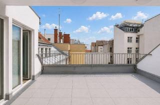 Wohnung mieten in Dürergasse, 1060 Wien, TRAUMHAFTE 3 ZIMMER DG-WOHNUNG MIT INNENHOF-TERRASSE - NÄHE NASCHMARKT