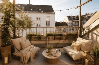 Loft kaufen in Yppenplatz, 1160 Wien, Helle loftartige Dachterrassenwohnung von PRIVAT!