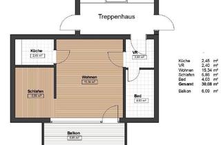 Wohnung mieten in Hausbergstraße 60, 6344 Walchsee, 30m2 Wohnung mit Balkon im schönen Walchsee