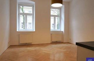 Wohnung mieten in Bernardgasse, 1070 Wien, Provisionsfrei: Unbefristeter 34m² Altbau mit Einbauküche im Erdgeschoß - 1070 Wien