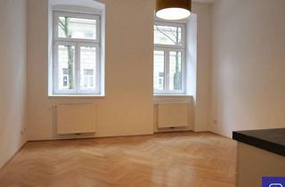 Wohnung mieten in Bernardgasse, 1070 Wien, Provisionsfrei: Unbefristeter 34M² Altbau mit Einbauküche im Erdgeschoß - 1070 Wien