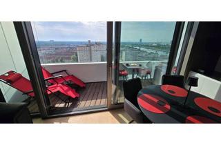 Wohnung mieten in Wagramer Straße, 1220 Wien, Danubeflats Luxuswohnung voll möbliert