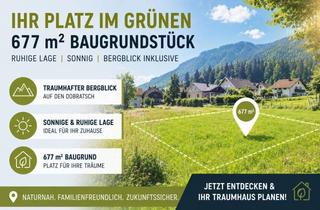 Grundstück zu kaufen in 9530 Bad Bleiberg, Wo die Berge zuhause sind – Ihr Bauplatz am Fuße des Dobratsch