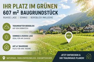 Grundstück zu kaufen in 9530 Bad Bleiberg, Bergpanorama inklusive – Ihr Zuhause in der Kärntner Bergwelt