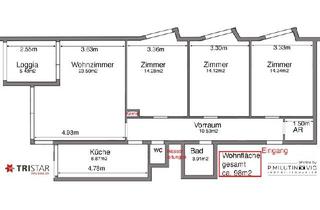 Wohnung kaufen in 2100 Korneuburg, NEUER PREIS++ Großzügige 4-Zimmer Neubauwohnung mit Loggia ( ca. 98 m2), nähe Bahnhof ++Süd-Westausrichtung mit AbendSonne & AbendRot++Ihr SONNIGES Zuhause