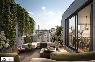 Wohnung kaufen in Am Spitz, 1210 Wien, Am Spitz 5: Stilvolles Wohnen mit Terrasse über den Dächern der Stadt