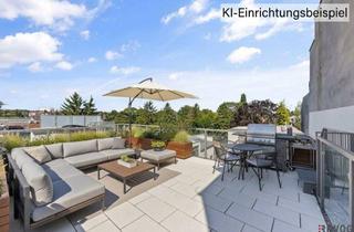 Wohnung kaufen in Gallgasse 17, 1130 Wien, Imposante und sehr helle Dachgeschosswohnung mit 2 Terrassen und hochwertiger Ausstattung in ehemlaigen Fuhrwerkhaus