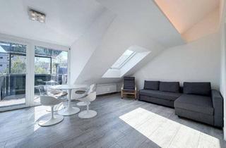 Wohnung mieten in Neubaugasse, 8020 Graz, Moderne 2-Zimmer-Dachgeschosswohnung mit sonnigem Balkon nahe der Mur in Graz-Lend