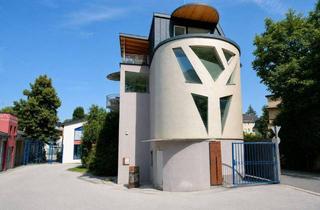 Büro zu mieten in 5020 Salzburg, Architektur trifft Kunst – Außergewöhnliches Turmhaus in der Kunstmeile Schallmoos Arbeiten, Wohnen & Repräsentieren auf vier Ebenen