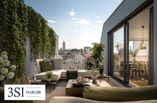 Wohnung kaufen in Am Spitz, 1210 Wien, Am Spitz 5: Exklusiver Erstbezug im 2.Dachgeschoss mit Terrasse
