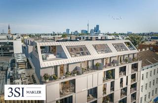 Wohnung kaufen in Am Spitz, 1210 Wien, Trendige Dachgeschosswohnung mit Balkon – Urbaner Chic und viel Charme