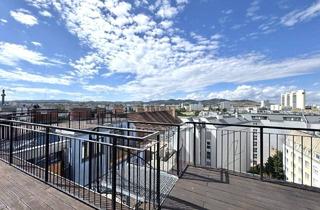 Maisonette kaufen in Stromstraße, 1200 Wien, Traumhafte DG-Maisonette mit unschlagbarem Ausblick - 360 Grad Dachterrasse