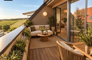 Penthouse kaufen in 8490 Bad Radkersburg, Penthousecharakter - modern & edel -Loggia - Klimaanlage - Carport - Wohnbauförderung!