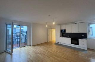 Wohnung mieten in 1020 Wien, Erstbezug: Neu errichtete 2 Zimmer Dachgeschosswohnung mit Balkon