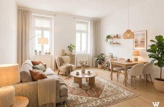Wohnung kaufen in Kutschkermarkt, 1180 Wien, Urban & ruhig – attraktive 2-Zimmer-Wohnung mit ca. 58 m² | nähe Türkenschanzpark und Kutschkermarkt