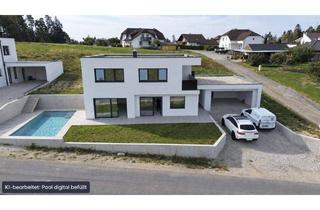 Einfamilienhaus kaufen in Binderweg, 4175 Herzogsdorf, Neugebautes Luxushaus NEUER FINALPREIS 629.000,- € / Ziegelmassiv mit Fernsicht, Pool, Doppelhäuser 495.000mit Pool