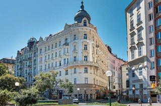 Büro zu mieten in Franz-Josefs-Kai, 1010 Wien, Traumhaftes Altbaubüro mit Gewölbedecke und Blick Über die Donau! Büroliegenschaft bei u1/u4 Schwedenplatz