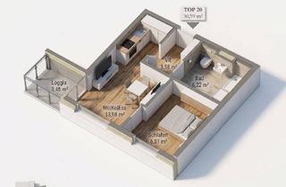 Penthouse kaufen in Lagergasse, 8010 Graz, PURE ON THE MUR RIVER - unser neues Wohnprojekt an der Mur - TOP 20; MP