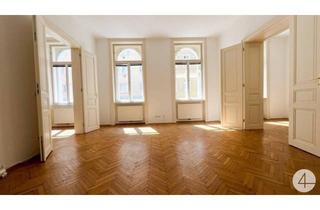 Wohnung kaufen in 1090 Wien, Elegant sanierte 3-Zimmer-Altbauwohnung - 180m zur U4 - in ruhiger Lage