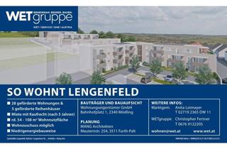 Wohnung mieten in Langenloiser Straße 23/2, 3552 Lengenfeld, geförderte Wohnung mit Kaufoption | Garten und Terrasse