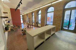 Gewerbeimmobilie kaufen in 1050 Wien, Geschäftslokal ca. 240 m² & 23 m² Garagenbox im digitalen Angebotsverfahren