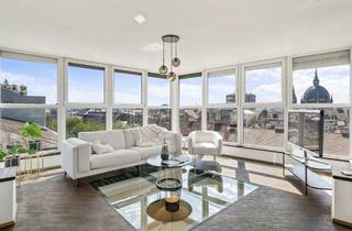 Maisonette kaufen in Mariahilfer Straße, 1150 Wien, Architektur trifft Panorama – 188 m² Wohnen über den Dächern Wiens