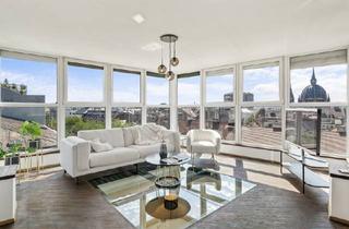 Maisonette kaufen in Mariahilfer Straße, 1150 Wien, Architektur trifft Panorama – 188 m² Wohnen über den Dächern Wiens