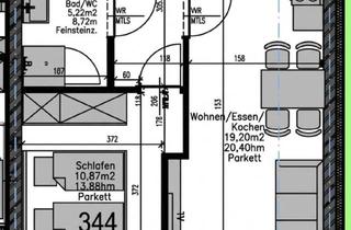 Wohnung mieten in Mitterstraße 49B /9, 8055 Graz, Moderne 2-Zi-Wohnung in 8055 Graz mit Terrasse, Stellplatz & Fußbodenheizung!