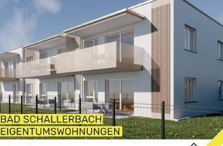 Wohnung kaufen in 4701 Bad Schallerbach, Attraktive 3-Zimmer-Gartenwohnung Inkl. 2 Stellplätzen Nahe Kurpark / Erstbezug!