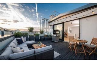 Wohnung mieten in 1090 Wien, 4 Zimmer Dachgeschoß in 1090 Wien — INKLUSIVE Balkon, Terrasse & Optional 2 STAPELGARAGENPLÄTZE