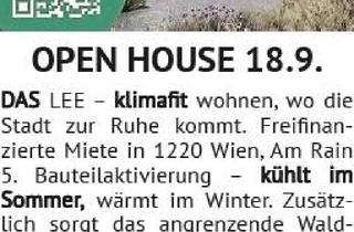 Wohnung mieten in Am Rain, 1220 Wien, OPEN HOU SE 18.9.