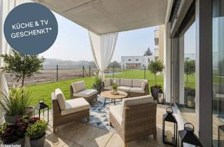Wohnung kaufen in 2700 Wiener Neustadt, PROVISIONSFREI! 3-Zimmer-Traumwohnung mit sonniger Terrasse & Garten – Bella Vita pur