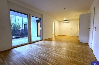 Wohnung mieten in Amalienstraße, 1130 Wien, Provisionsfrei: Klimatisierter 63m² Neubau + 13,5m² Gartenterrasse und Einbauküche - 1130 Wien