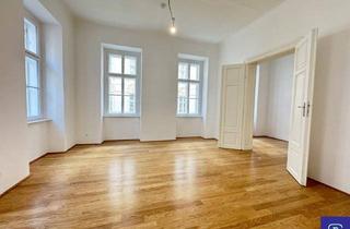 Wohnung mieten in Florianigasse, 1080 Wien, Provisionsfrei: Repräsentativer 150m² Erstbezug mit 4 Zimmern + Balkon in Toplage - 1080 Wien