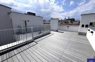 Wohnung mieten in Florianigasse, 1080 Wien, Provisionsfrei: Klimatisierter 137m² DG-Erstbezug + 72m² Terrassen in Bestlage - 1080 Wien