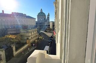 Büro zu mieten in Brucknerstraße, 1040 Wien, Schwarzenbergplatz: Tolles 8-Zimmer-Altbaubüro - VIDEO verfügbar !