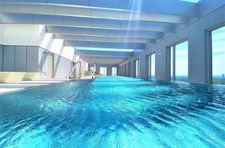 Wohnung mieten in 1220 Wien, SKY-LIVING RESIDENZ MIT POOL, FITNESS, WELLNESS UND LOUNGES IN BESTLAGE || VIC UND VIS