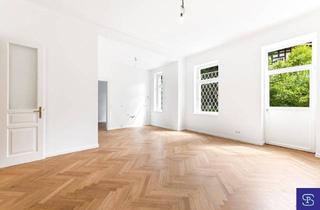 Wohnung kaufen in Ghelengasse, 1130 Wien, Erstbezug: Topsanierte 3 Zimmer-Gartenwohnung + Veranda und 218m² Eigengarten - 1130 Wien
