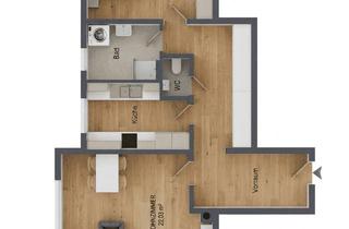 Wohnung mieten in Hans Riehl Gasse, 8043 Graz, 2-Zimmer-Wohnung in Mariagrün – direkt an der Straßenbahn, 1 Min. zum Leechwald, mit Garten, Sauna & Parkplatz