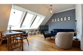 Maisonette kaufen in 1150 Wien, Penthouse-Feeling im Altbau – 108 m² Moderne Maisonette mit 12 m² Terrasse und Grünblick