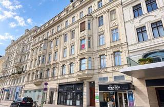 Büro zu mieten in Naschmarkt, 1060 Wien, Repräsentatives 5-Zimmer-Altbaubüro mit beeindruckender Raumhöhe, großzügigen Räumen, Klimaanlage und Top-Standort am Naschmarkt