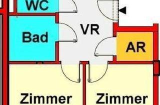 Wohnung mieten in Petersgasse 87, 8010 Graz, Provisionsfreie 2-Zimmerwohnung mit Tiefgaragenplatz bei TU ab sofort verfügbar!