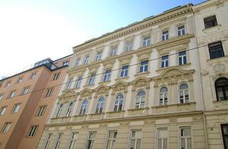 Wohnung mieten in Denisgasse, 1200 Wien, Große Wohnung im Stil-Altbau, weitgehend ruhige Lage im 1. Obergeschoss Nähe Donaukanal!