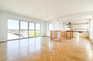 Wohnung mieten in 1120 Wien, ÜBER DEN DÄCHERN VON MEIDLUNG: 3-Zimmer-DG mit 11 m² Terrasse, Klimaanlage & Weitblick, Nähe Meidling S+U