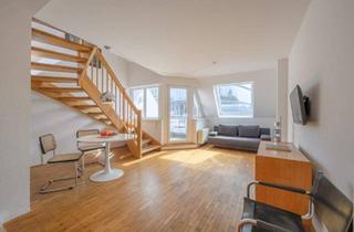 Maisonette mieten in Praterstraße, 1020 Wien, Fully Furnished with A/C for up to 6 months with Balcony