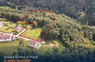 Grundstück zu kaufen in 8274 Oberbuch, Ruhelage am Ende einer Sackgasse - Sonniges Bauland mit Eigenem Wald & Möglichkeit zur Grundstücksteilung