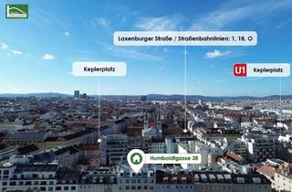 Wohnung mieten in Humboldtgasse 38, 1100 Wien, Wohnen in zentraler Lage in 1100 Wien: 4-Zimmer inkl. Einbauküche und großzügiger Terrasse!