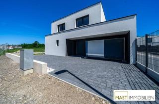Einfamilienhaus kaufen in 2231 Strasshof an der Nordbahn, Neubau in Strasshof! Belagsfertiges Einfamilienhaus mit 149 m² Wohnfläche, Terrasse & 2 PKW-Stellplätzen – zentrale Lage nahe Wien